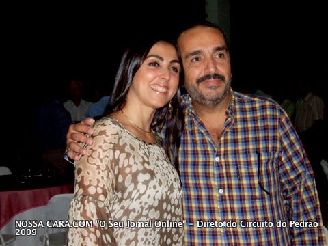 Adriana Farrath e Iedo Elias, prefeito e primeira dama de Belmonte - Ba