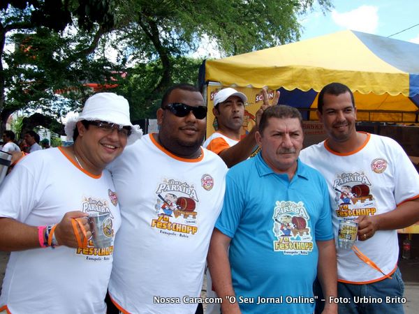 George (Coelba), Reginaldo (Cell Point) Paraiba e Dino (A Tarde).